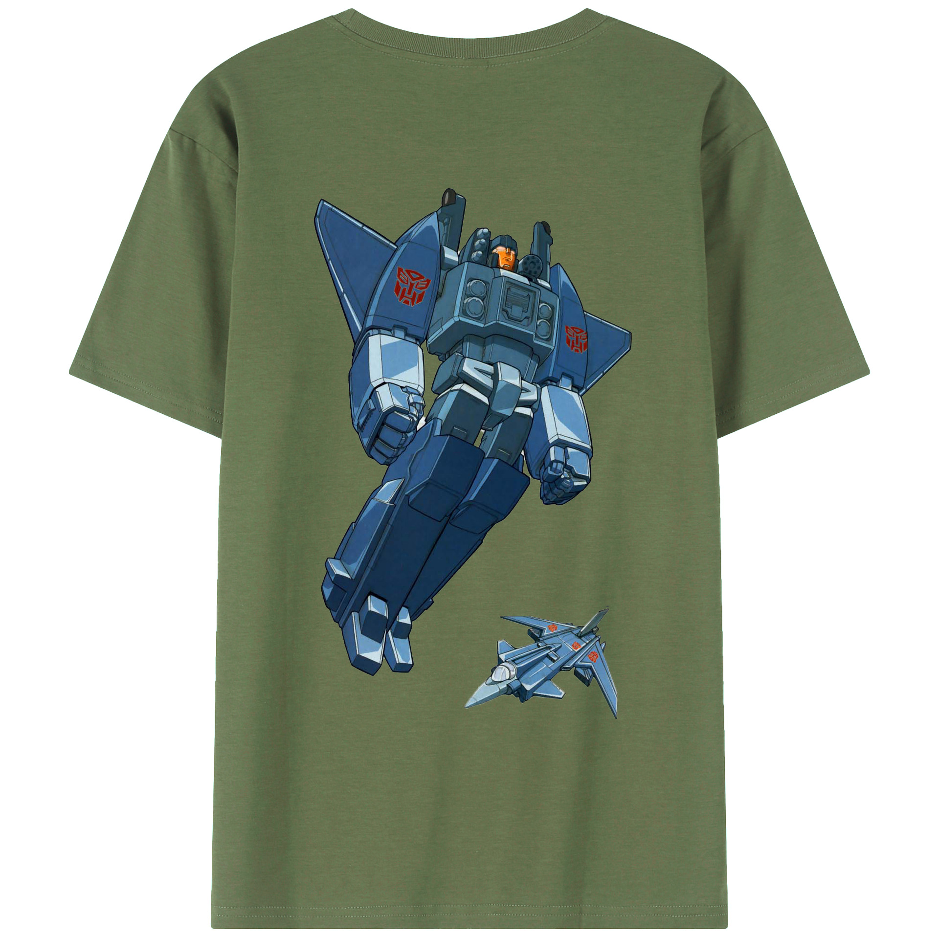 （画像用）  綿100％ メンズ半袖Tシャツ（バックプリント） 通気性